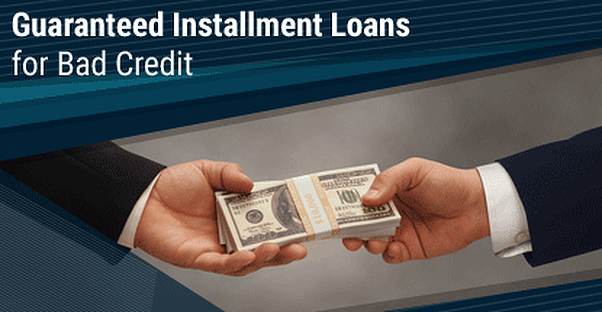 personal loans for bad credit guaranteed approval online