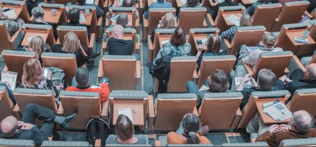 Photo of a financial education seminar