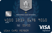 USAA Preferred Cash Rewards Visa SignatureÂ® Card