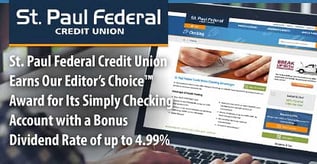 St. Paul Federal Credit Union: 4.99% Bonus Dividend Checking
