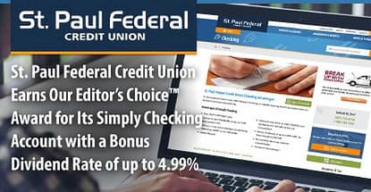 St Paul Federal Credit Union 4 99 Bonus Dividend Checking