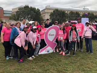 Photo of Apple FCU employees at Making Strides Against Breast Cancer Photo of Apple FCU employees at Making Strides Against Breast Cancer