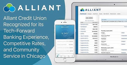 Alliant Credit Union Recognized For Digital Banking Rates And Service