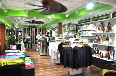 An image of the inside of a Cariloha store