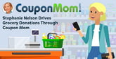 Stephanie Nelson Uses the Power of Coupon Mom to Drive Donations Through Grocery Savings