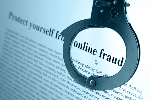 Online Fraud Stock Photo