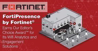 Fortinets Fortipresence Earns Award For Wifi Analytics