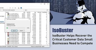 IsoBuster Helps Recover Critical Customer Data for SMBs