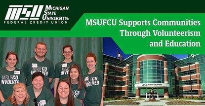 Msufcu Supports Member Communities Through Volunteerism