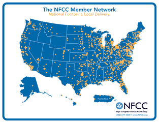 NFCC Locations Map