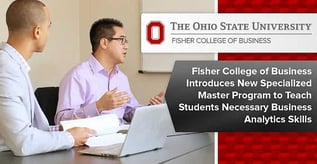 Fisher College of Business Teaches Business Analytics Skills