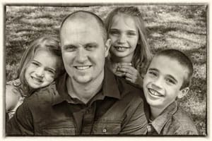 Kyle James & kids Kyle James & kids