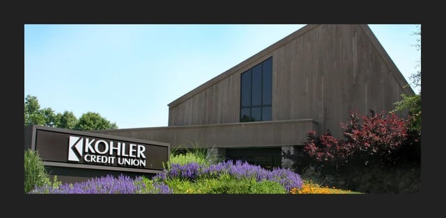 Photo of Kohler Credit Union branch