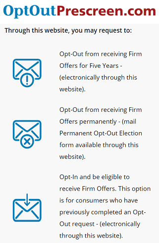 Screenshot of OptOutPresceen.com Screenshot of OptOutPresceen.com