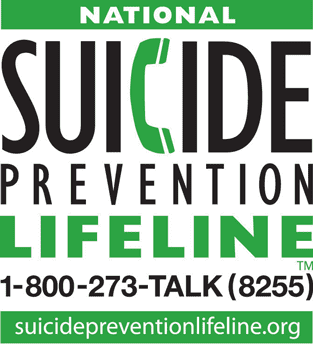 Suicide Prevention Lifeline Graphic