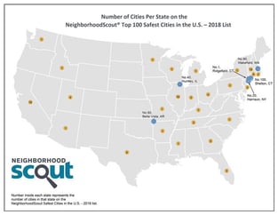 Safest Cities Map