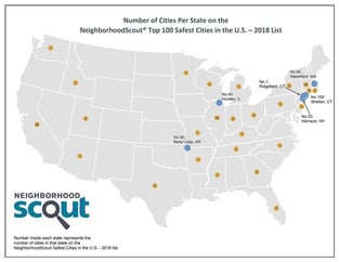 Safest Cities Map Safest Cities Map
