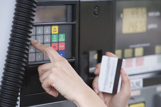 Using a Credit Card at the Gas Pump Using a Credit Card at the Gas Pump
