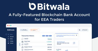 Bitwala: A Fully-Featured Blockchain Bank Account for EEA Traders