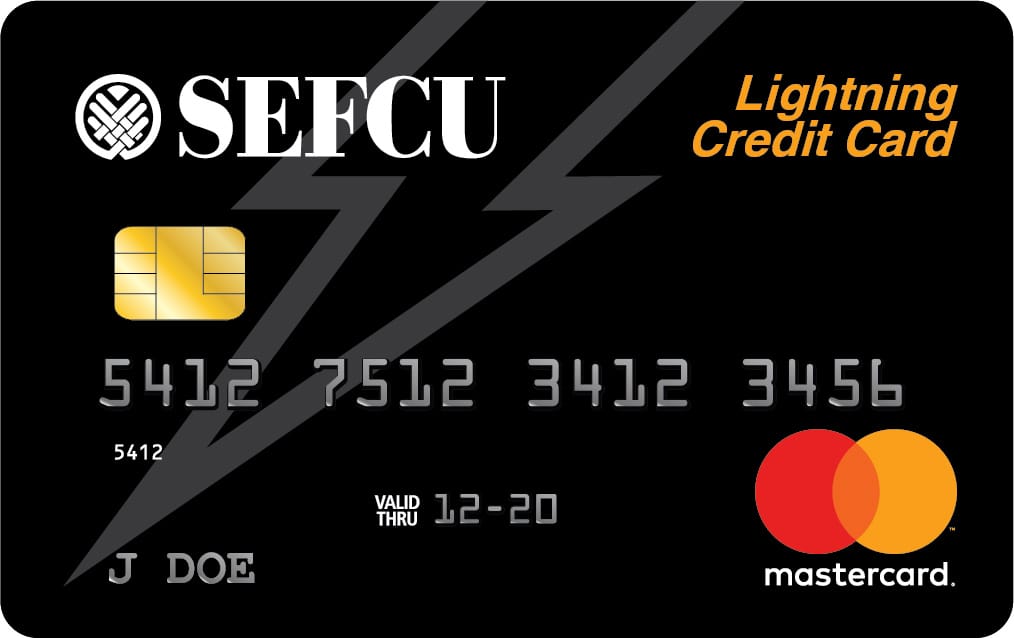 SEFCU Lightning Credit Card® Offers Low Interest Rates and High Rewards ...