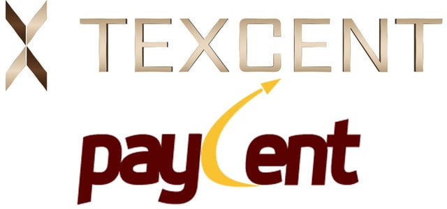 Texcent and Paycent Logos