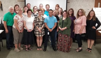 Photo of ChoiceOne employees attending Spanish language classes