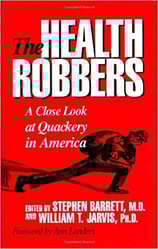 Photo of "The Health Robbers" book cover