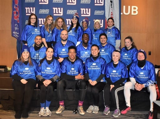 Photo of the 2019 Blue Diamonds Team