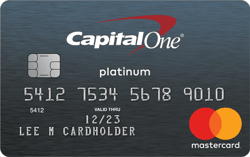 Capital One® Platinum Mastercard Capital One® Platinum Mastercard