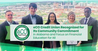 ēCO Credit Union Recognized for Serving Alabama Communities