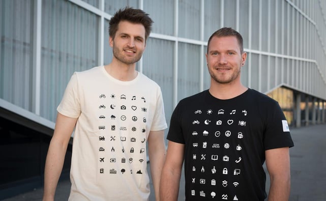 Photo of ICONSPEAK Co-Founders Georg Horn and Florian Nast Photo of ICONSPEAK Co-Founders Georg Horn and Florian Nast