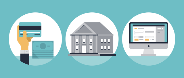 Credit Card, Bank, and Data Graphic Credit Card, Bank, and Data Graphic