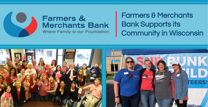 Farmers And Merchants Bank Supports Its Community In Wisconsin