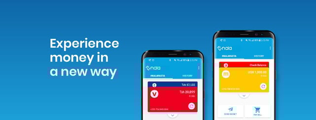NALA banner with screenshots of mobile device interface NALA banner with screenshots of mobile device interface