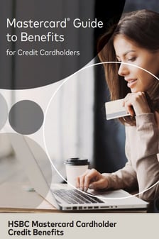 Screenshot of the HSBC Mastercard Guide to Benefits