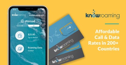 KnowRoaming’s SIM Cards and eSIM Offerings Help Travelers Save Money by Facilitating Affordable Call and Data Rates in More than 200 Countries KnowRoaming’s SIM Cards and eSIM Offerings Help Travelers Save Money by Facilitating Affordable Call and Data Rates in More than 200 Countries