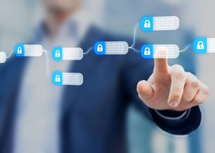 Blockchain Security Graphic Blockchain Security Graphic