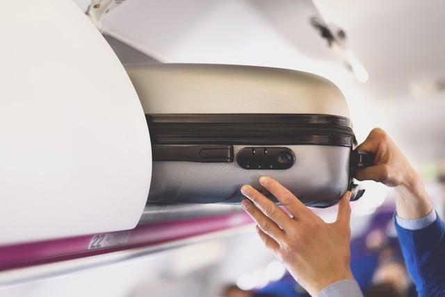 Overhead Luggage Photo