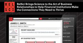 RelSci Brings Science to the Art of Business Relationships to Help Financial Institutions Make the Connections They Need to Thrive