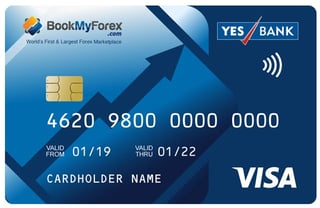 BookMyForex prepaid card