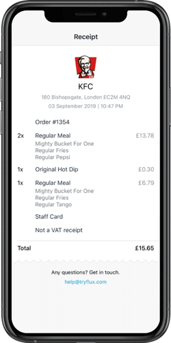 Monzo Receipt 