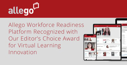 Allego Recognized For Virtual Learning Innovation