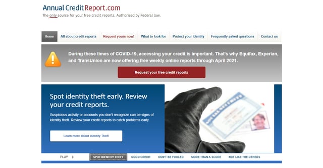 AnnualCreditReport.com AnnualCreditReport.com