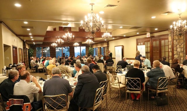 Photo of an Executive Luncheon held by Regent Bank Photo of an Executive Luncheon held by Regent Bank
