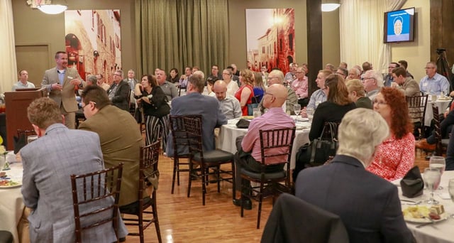 Photo of a Faith in Business Breakfast held by Regent Bank