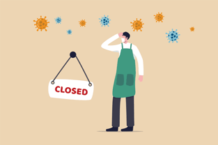 COVID-19 Business Closing Graphic COVID-19 Business Closing Graphic