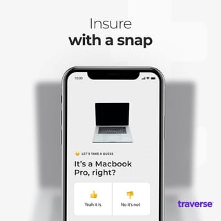 Photo of Traverse app on mobile device