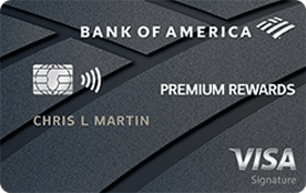 Revisión de tarjeta de crédito de Bank of America® Premium Rewards®
