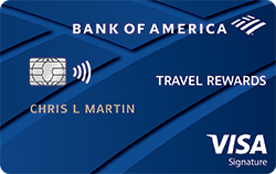 Revisión de tarjeta de crédito Travel Rewards de Bank of America®