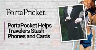 PortaPocket Helps Travelers Stash Phones and Cards